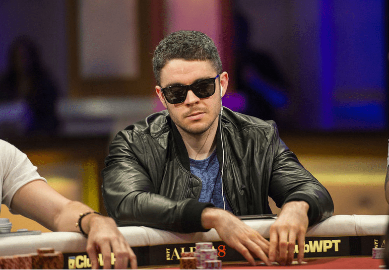 Ben Tollerene playing poker