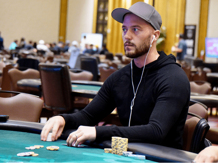 Sean Winter playing poker