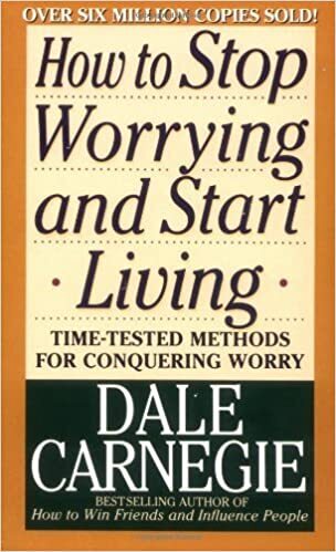 How to Stop Worrying and Start Living by Dale Carnegie book cover