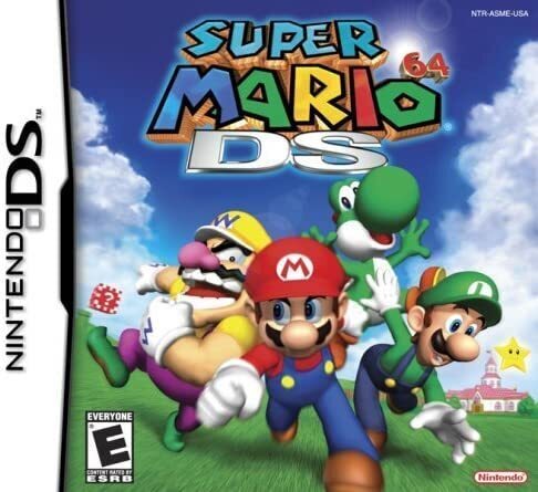 Super Mario 64 Nintendo DS game cover