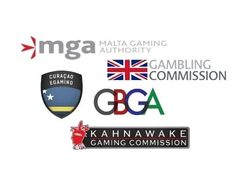 A bunch of online gambling regulators