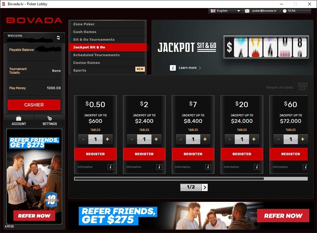 Bovada Poker Review Claim Your 2,000 Bonus