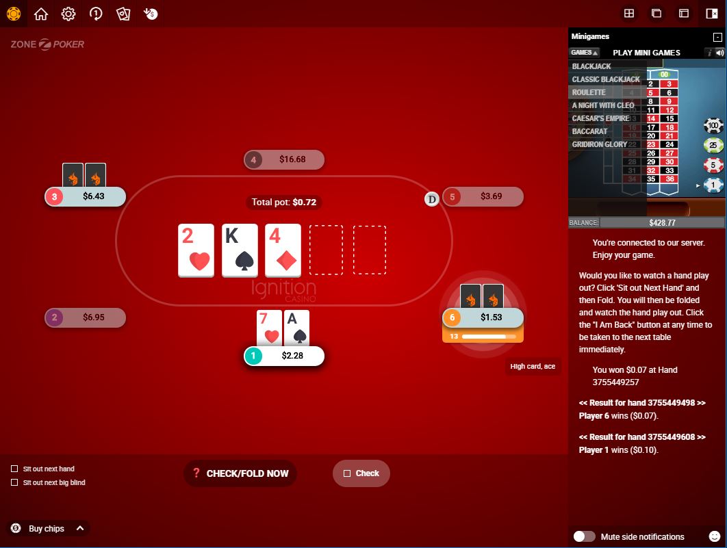 Ignition Poker Review Up to 1500 Welcome Bonus Tight Poker