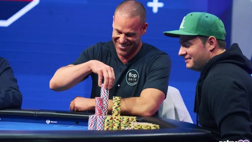 Patrik Antonius stacking chips