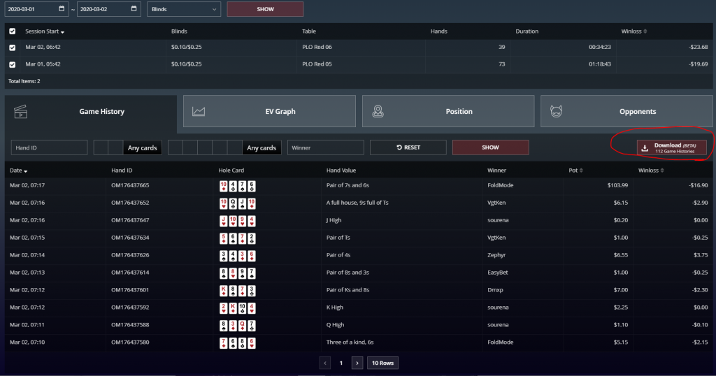Ace Your Online Poker Game with Hand History Analysis