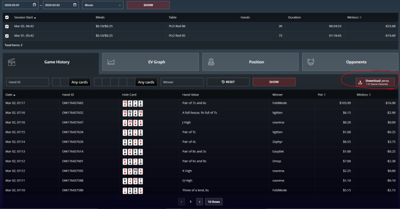 Ace Your Online Poker Game with Hand History Analysis