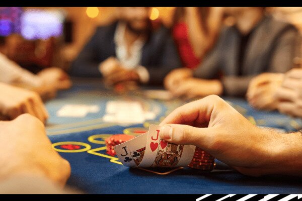 Stud Poker being played.