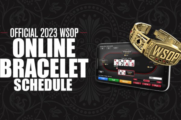 2023 WSOP Online bracelet schedule
