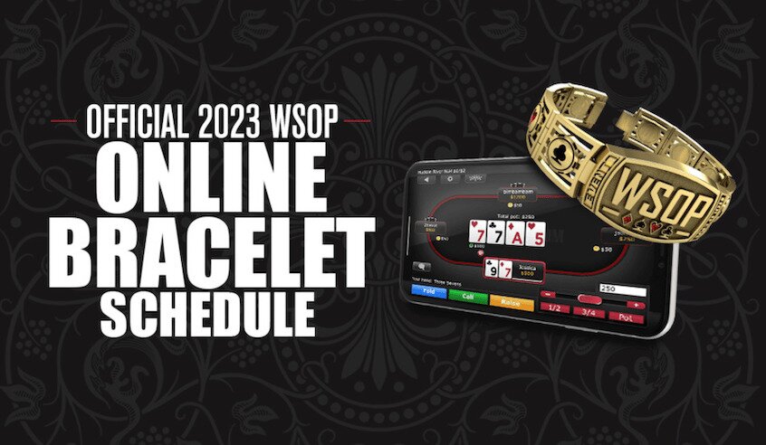 2023 WSOP Online bracelet schedule