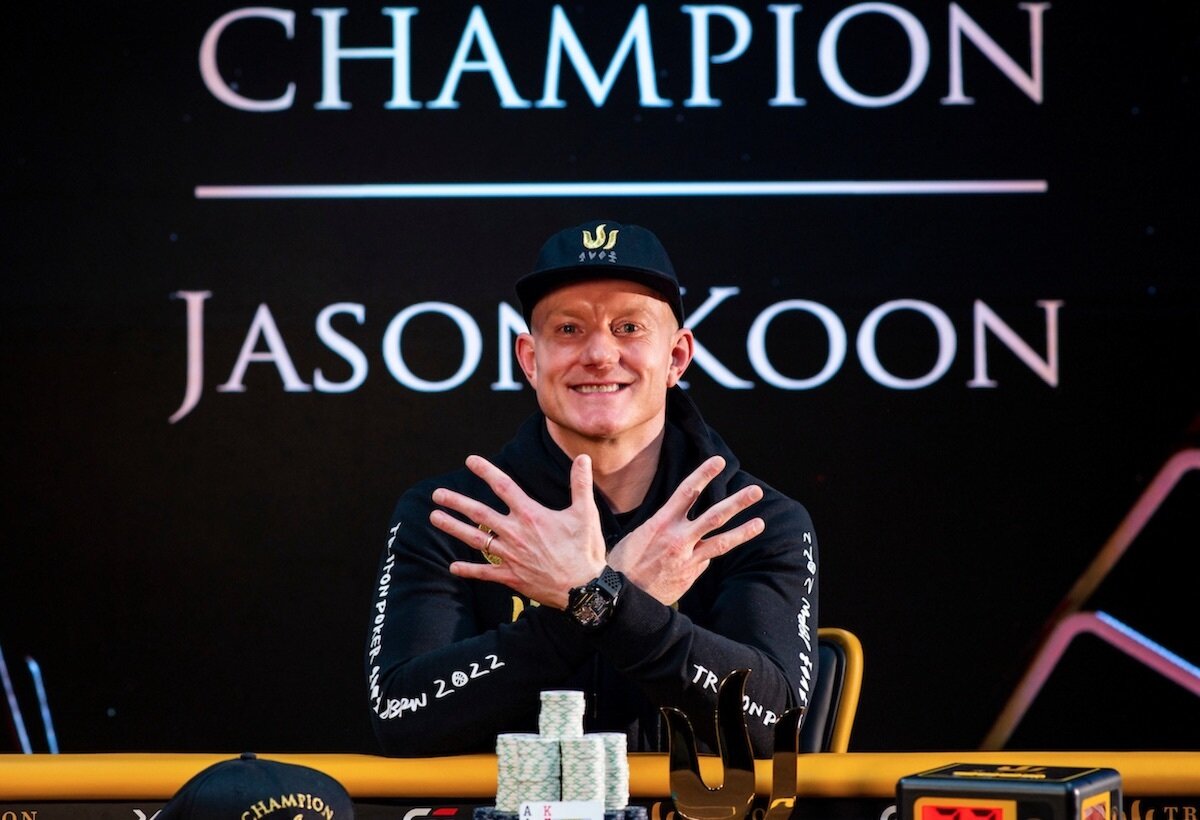 Jason Koon Wins RecordExtending Eighth Triton Poker Series Victory