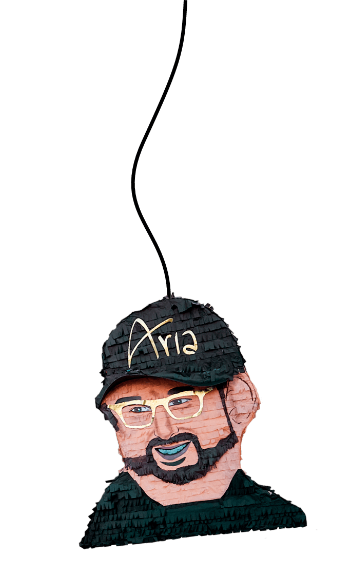 Piñata of Phil Hellmuth