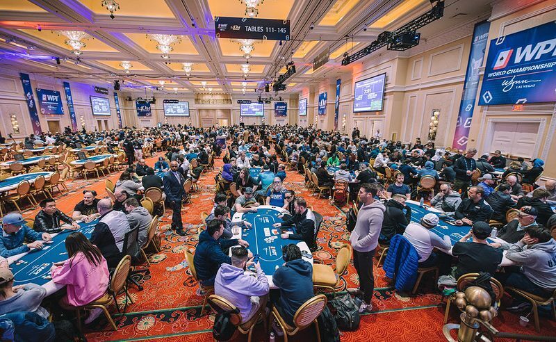 The WPT WC Poker Floor