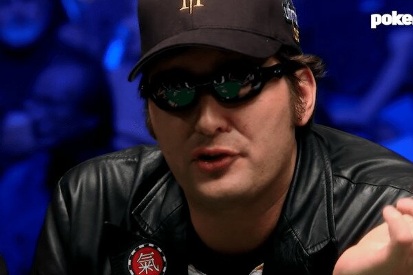 Phil Hellmuth getting in a heated poker moment