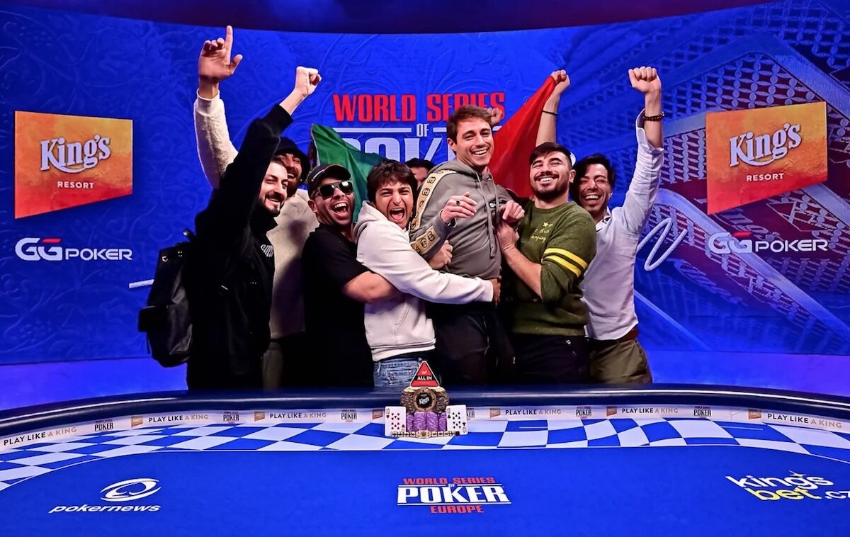 WSOP Europe Main Event Won by Simone Andrian for Career High Score