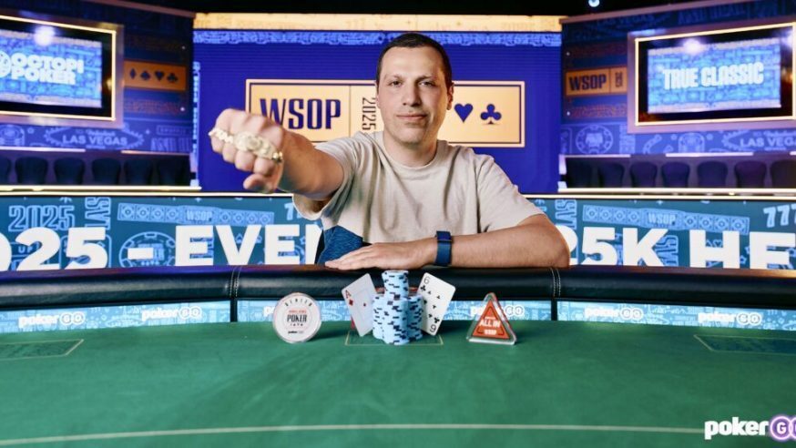 Artur Martirosian Winning the 25K Heads Up