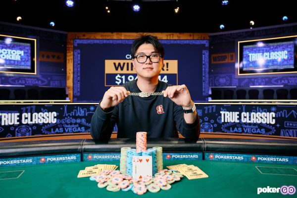 Chang Lee Wins First Bracelet for $1.95 Million in WSOP $25K High Roller