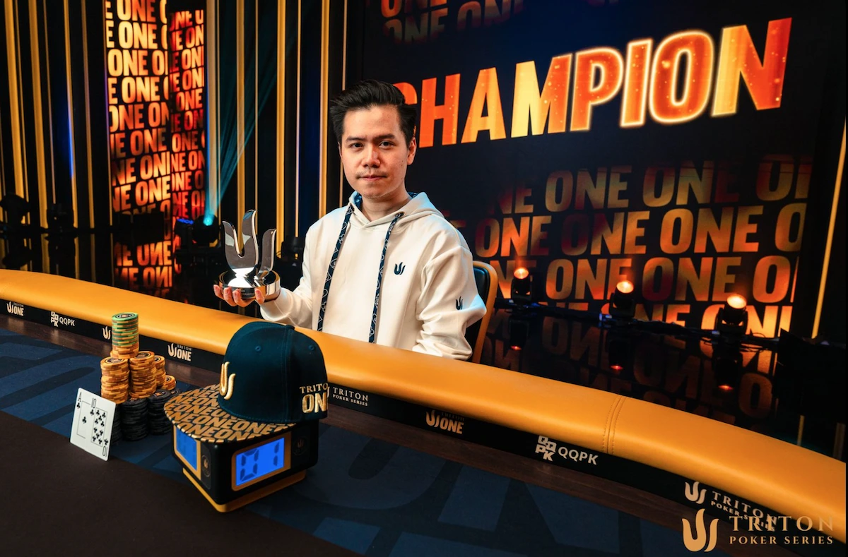 Austin Yang Wins Big on the Triton Poker Tour